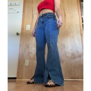 American Eagle Outfitters Blue Flare Jeans